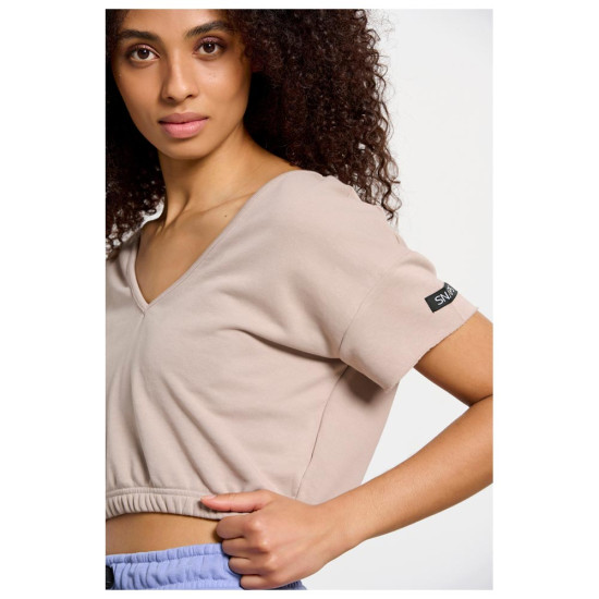 Bodytalk Γυναικεία κοντομάνικη μπλούζα Cropped